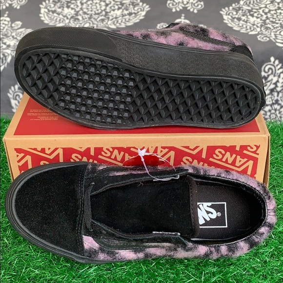 VANS OLD SKOOL PLATFORM MIX LEOPARD PINK/BLACK WMN - Picture 16 of 16